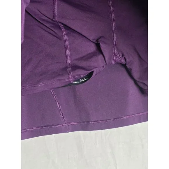 Lululemon 6 Tall Circuit Breaker Skirt Darkest Magenta Plum- Rare - Picture 5 of 11